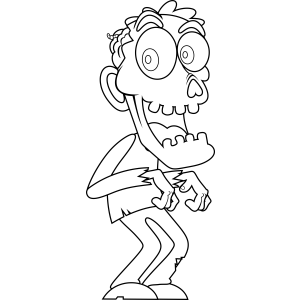 Zumbinho Divertido Pronto para Colorir