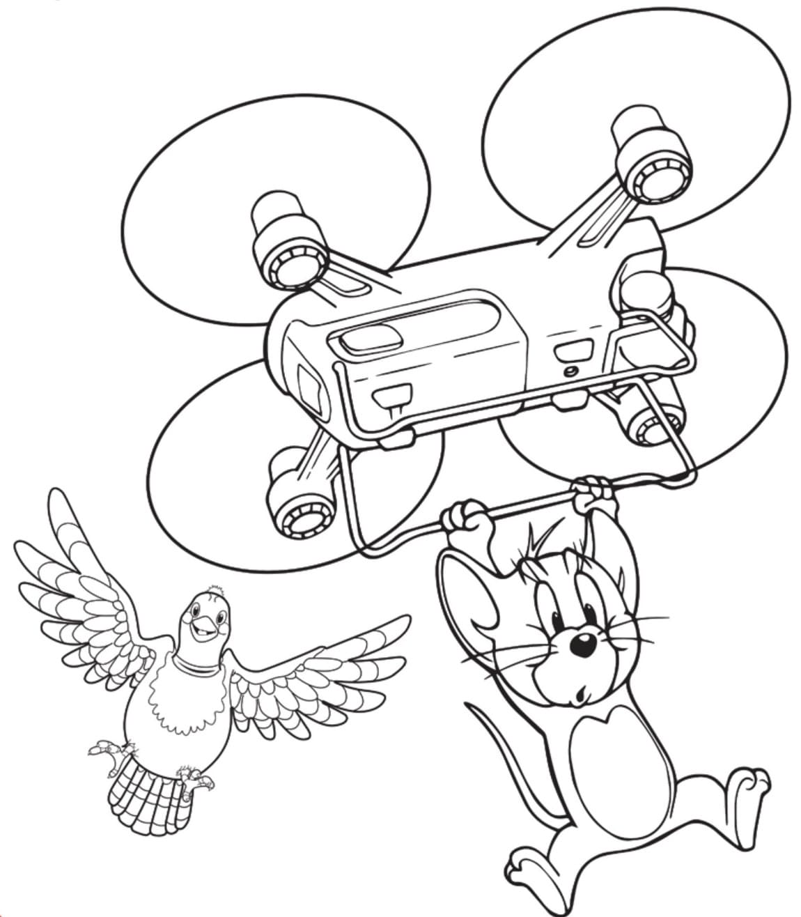 Tom e Jerry: Aventura Aérea com Drones