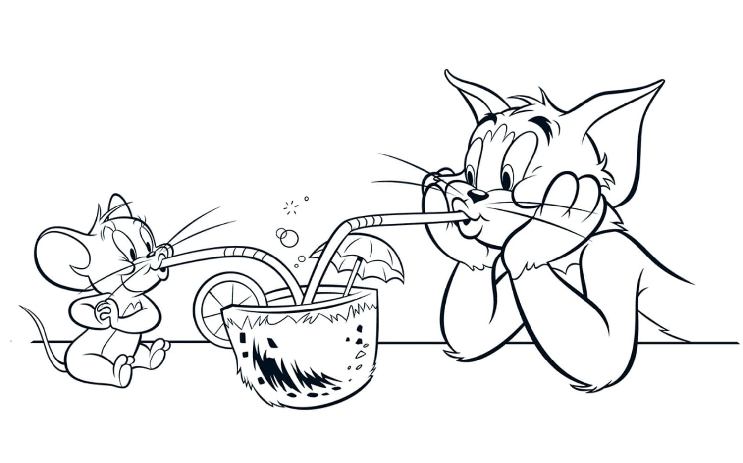 Tom e Jerry Compartilhando Aventuras