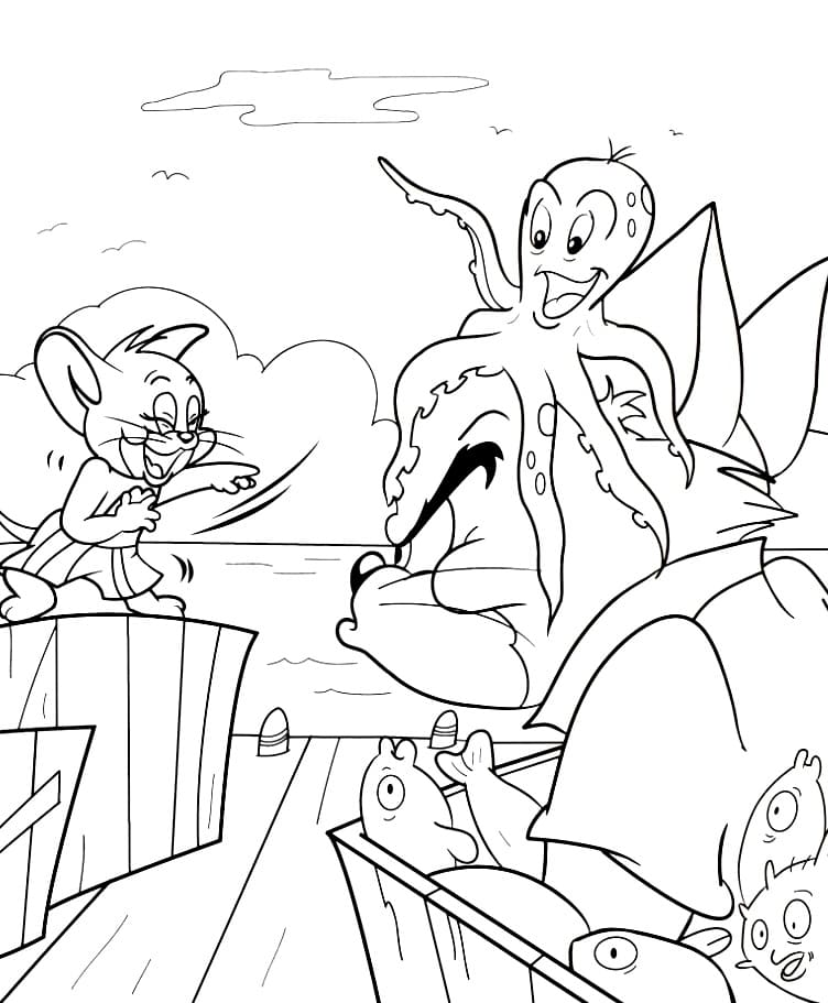 Tom e Jerry em Aventuras Oceânicas