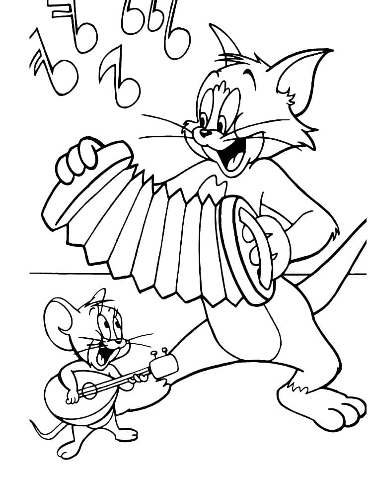 Tom e Jerry em Harmonia Musical