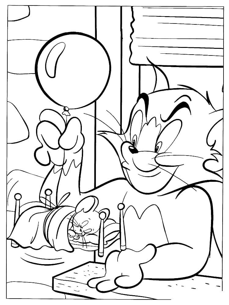 Tom e Jerry em um Divertido Embate