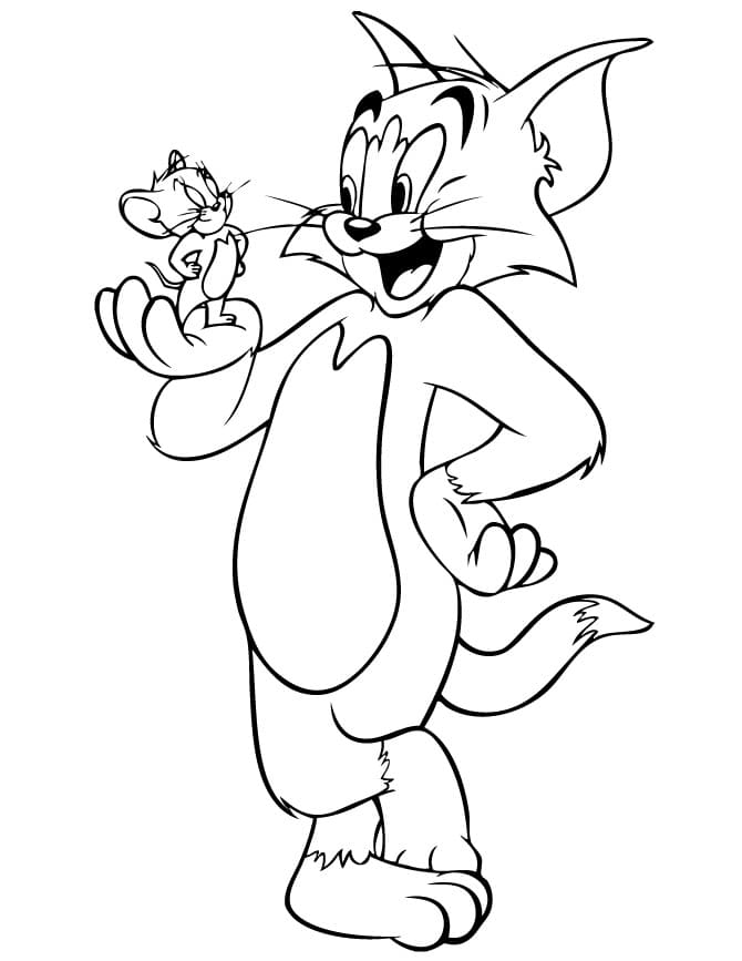 Tom e Jerry em uma Amizade Inesperada
