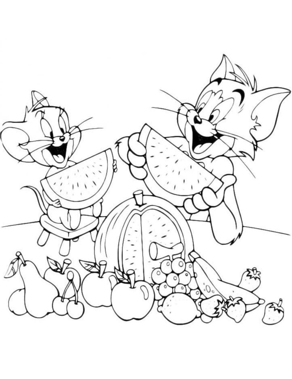 Tom e Jerry em uma Aventura Frutada