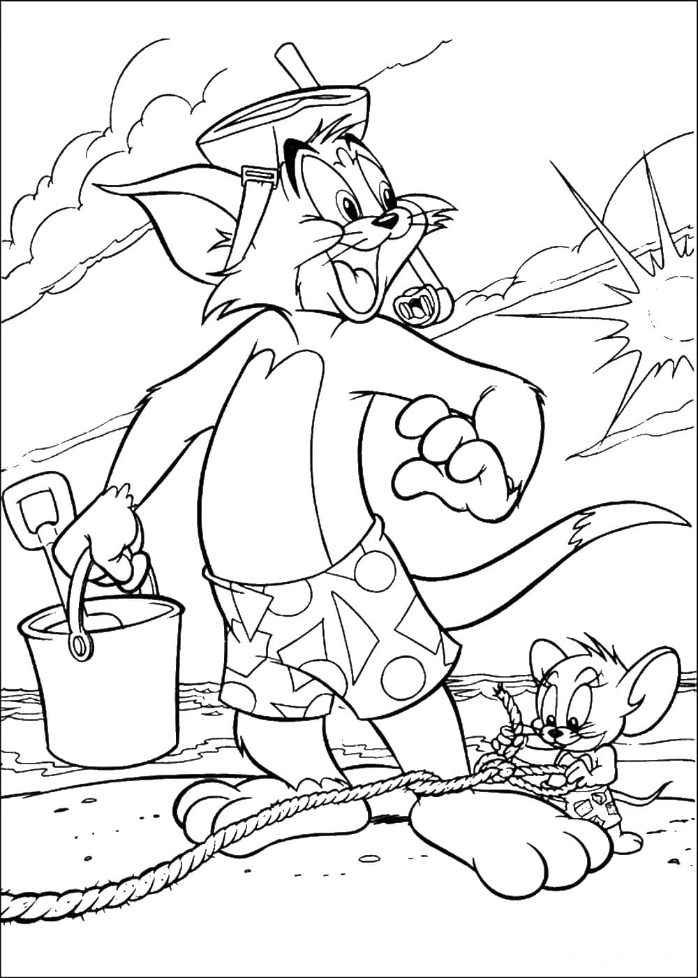 Tom e Jerry na Aventura de Praia