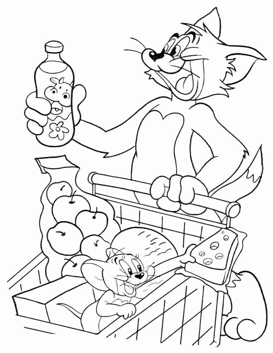Tom e Jerry no Supermercado: Aventura em Preto e Branco