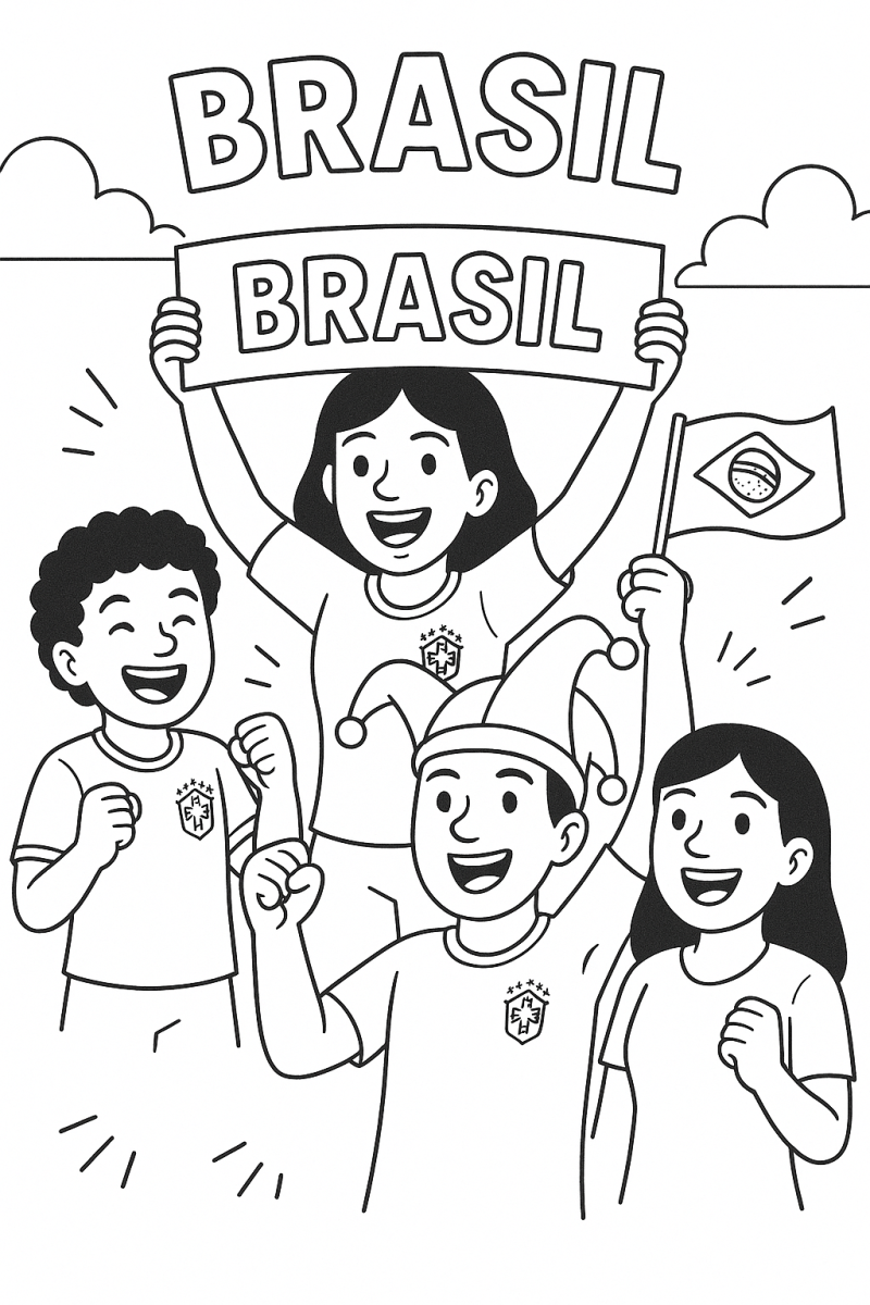 Torcida Apaixonada: Cores do Brasil