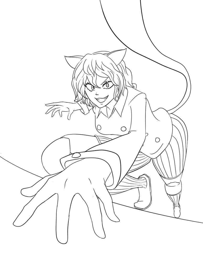 Transformação Felina em Hunter × Hunter