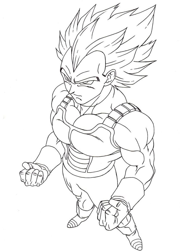 Transforme Vegeta com Suas Cores