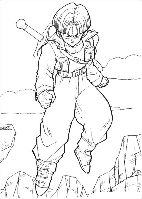 Trunks Pronto Para a Batalha