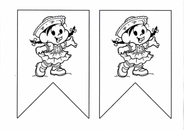 Divirta-se Colorindo a Aventuras da Turma da Mônica