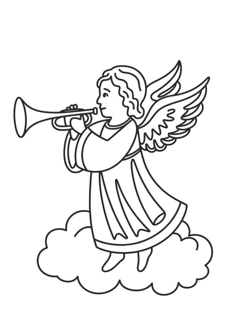 Um Anjo Musical nas Nuvens