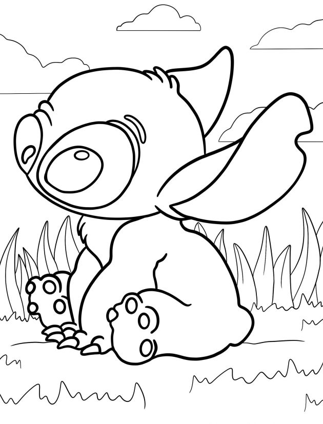 Um Dia no Campo com Stitch