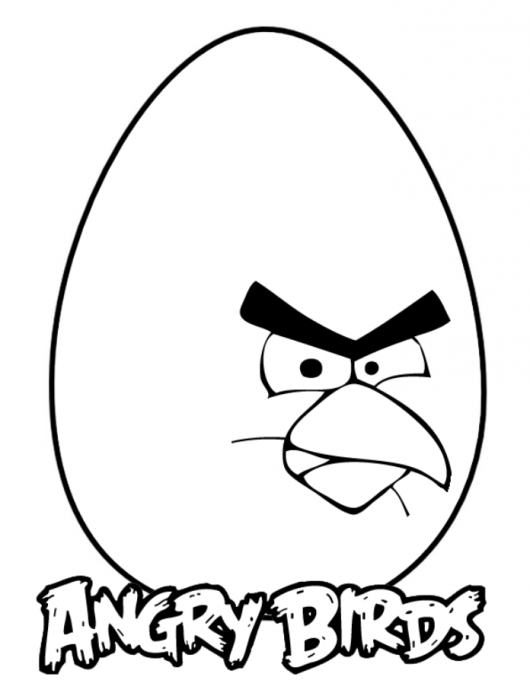 Vamos Colorir o Red de Angry Birds!