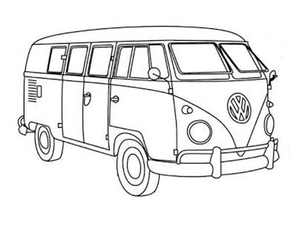 Viaje em Cores com esta Kombi Clássica
