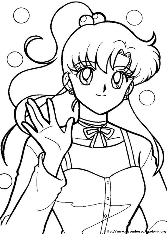 Vibrante Estilo Anime para Colorir