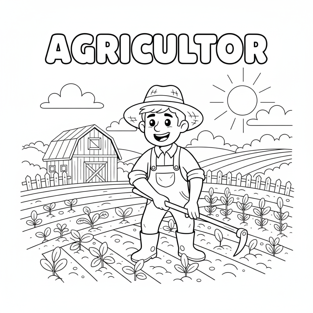 A Vida no Campo: O Agricultor Dedicado