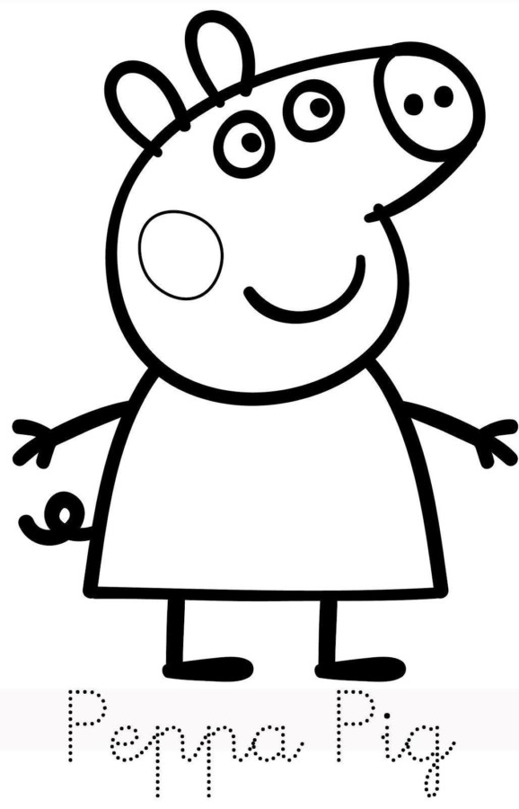 Dê Vida a Peppa Pig com Cores Vibrantes