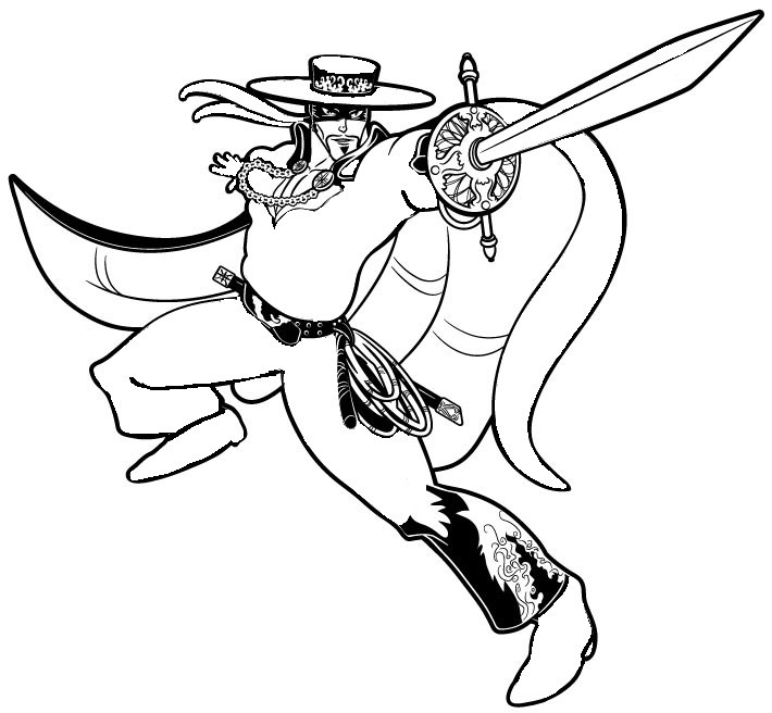 Zorro em Ação: A Arte do Espadachim